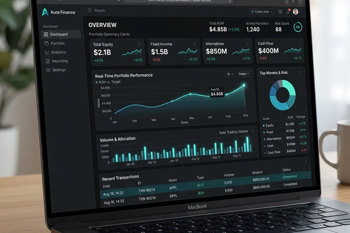FinTech Dashboard