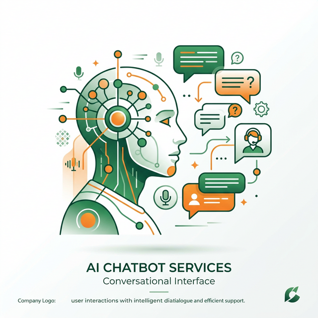 Chatbot Development Illustration